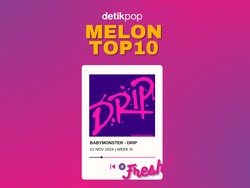 DRIP BABYMONSTER Debut di Melon Top 100