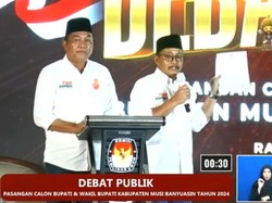 Toha Tolak Jawab Pertanyaan Debat, Sebut Tak Sesuai Kesepakatan