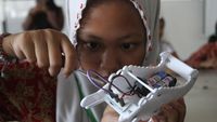 Siswa SD Antusias Ikuti Pelatihan Robotika di Malang
