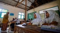 Penampakan Sekolah Rusak di Pedalaman Lebak