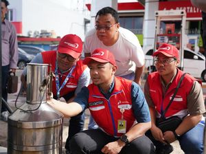 Pertamina Patra Niaga Sumbagsel Cek SPBU, Pastikan Kualitas-Kuantitas BBM