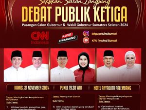 Debat Ketiga Pilgub Sumsel Kembali Digelar, Ini Temanya Debat Ketiga Pilgub Sumsel Kembali Digelar, Ini Temanya
