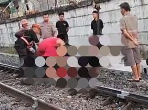 Wanita Diduga Depresi Tewas Tertemper KA Babaranjang di Lampung