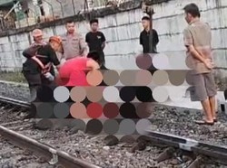 Wanita Diduga Depresi Tewas Tertemper KA Babaranjang di Lampung