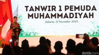 Potret Gibran Buka Tanwir I Pemuda Muhammadiyah