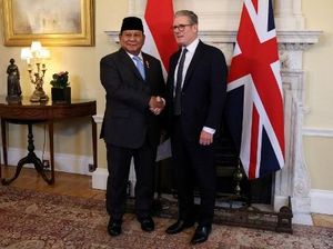 Prabowo Bertemu PM Inggris di Downing Street, Ini yang Dibahas
