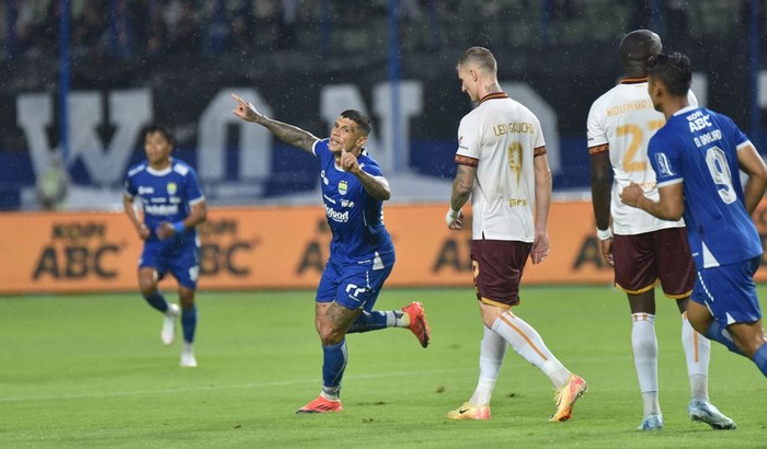 Ciro Alves di laga Persib Vs Borneo FC