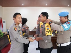 226 Personel Pengamanan TPS di Mojokerto Diminta Mitigasi Kerawanan