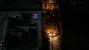 Kyiv Gelap Gulita di Tengah Serangan Rusia