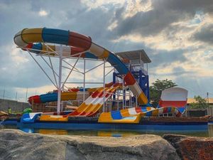 Majalaya Waterpark di Bandung, Spot Main Air Seru Bikin Lupa Pulang