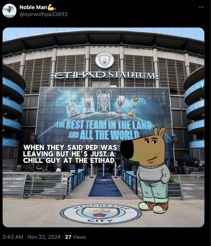 Meme Kontrak Pep