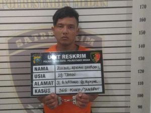 Spesialis Jambret Kalung Emas di Medan Ditembak, Uangnya Untuk Judol