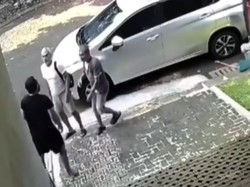 Video Viral Pria Diduga Pilot Pukul Tetangga di Tangsel Gegara Pipa Paralon