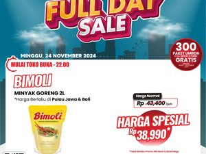 Minyak Goreng 2 Liter Harga Miring di Transmart Full Day Sale