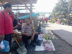 Kisah Bripka Agus Fay: Terluka Akibat Erupsi Gunung Lewotobi, Tetap Layani Warga