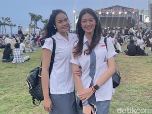 Penonton Ini Rela Datang dari Bandung Demi Bernadya di High School Fest