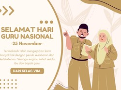 75 Kata-kata Mutiara Hari Guru Nasional 2024 Penuh Doa, Pesan, dan Kesan