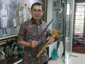 Saat Keris-keris Milik Menbud Fadli Zon Mejeng di ICH Festival 2024 Saat Keris-keris Milik Menbud Fadli Zon Mejeng di ICH Festival 2024