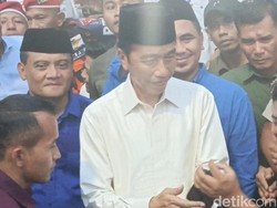 Ditanya Optimis Luthfi-Yasin Menang, Jokowi: Namanya Berikhtiar Harus Optimis
