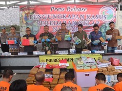 2 Jaringan Antar Provinsi Dibongkar, Polisi Amankan Narkoba Senilai Rp 2,9 M