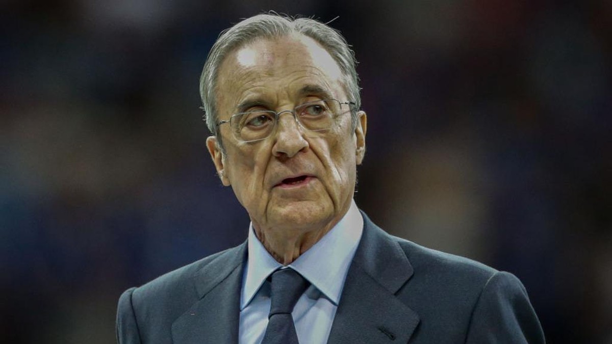 Presiden Real Madrid Florentino Perez. (Foto: SOPA Images/LightRocket via Gett/SOPA Images)