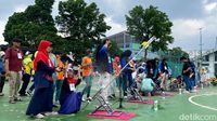 Kemeriahan Kompetisi Water Rocket di Bandung