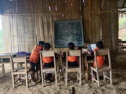 Miris Potret SD di Manggarai Timur NTT, Kelas Mirip Kandang Kambing