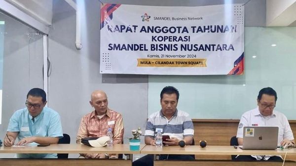 Potret RAT Koperasi Alumni SMA 8 Jakarta