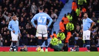 Man City jadi tim kedua di Liga Inggris dengan enam kali eror yang berujung kebobolan. Di bawahnya Southampton (delapan kali) (Getty Images)
