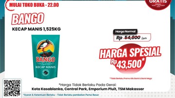 Kecap Manis di Transmart Full Day Sale Murahnya Kebangetan!