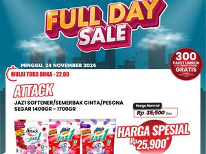Detergent di Transmart Full Day Sale Diobral Murah Meriah, Cuma Rp 20 Ribuan