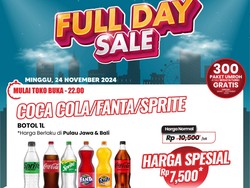 Aneka Minuman Ringan Dapat Potongan Gede di Transmart Full Day Sale