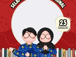 20 Twibbon Hari Guru Nasional 2024, Dukung Gurumu dengan Gaya