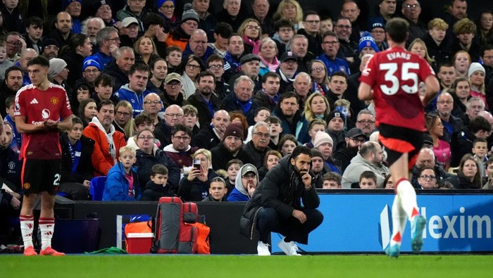 Manchester United manager Ruben Amorim during the Premier League match at Portman Road, Ipswich. Picture date: Sunday November 24, 2024. (Photo by Bradley Collyer/PA Images via Getty Images)
