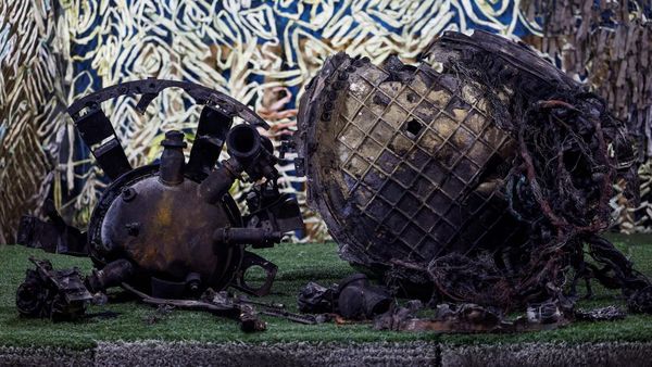 Potret Bangkai Rudal Rusia yang Mengancam Ukraina