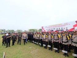 1.615 Personel BKO Dikerahkan, Polda Riau Pastikan Kesiapan Pilkada Riau