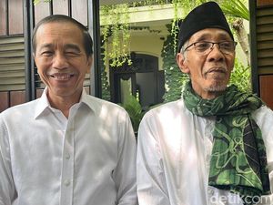 Sejumlah Kiai NU Temui Jokowi di Solo, Ini yang Dibahas