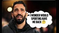 Meme Amorim Sudah Pusing Latih MU... Padahal Baru Satu Laga!