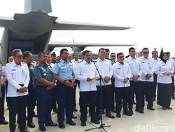 Kementerian Imipas Kirim Bantuan Korban Erupsi Lewotobi Pakai Hercules