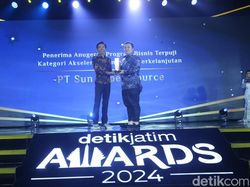 Komitmen Tinggi pada Lingkungan, Sun Paper Source Raih detikJatim Awards 2024