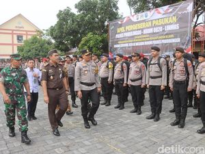 Polres Probolinggo Geser Personel Pengamanan ke TPS Pilkada 2024