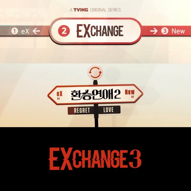Potret kredit judul dating show 'EXchange'