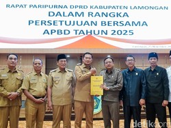 Raperda APBD 2025 Lamongan Disetujui, Ada 6 Program Prioritas