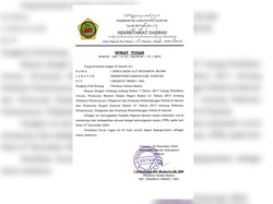 Viral, Sekda Gianyar Keluarkan Surat Tugas Pantau TPS kepada ASN