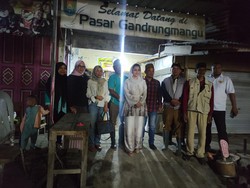 Legislator Gerindra Novita Wijayanti Tinjau Langsung Lokasi Kebakaran Pasar Cilacap