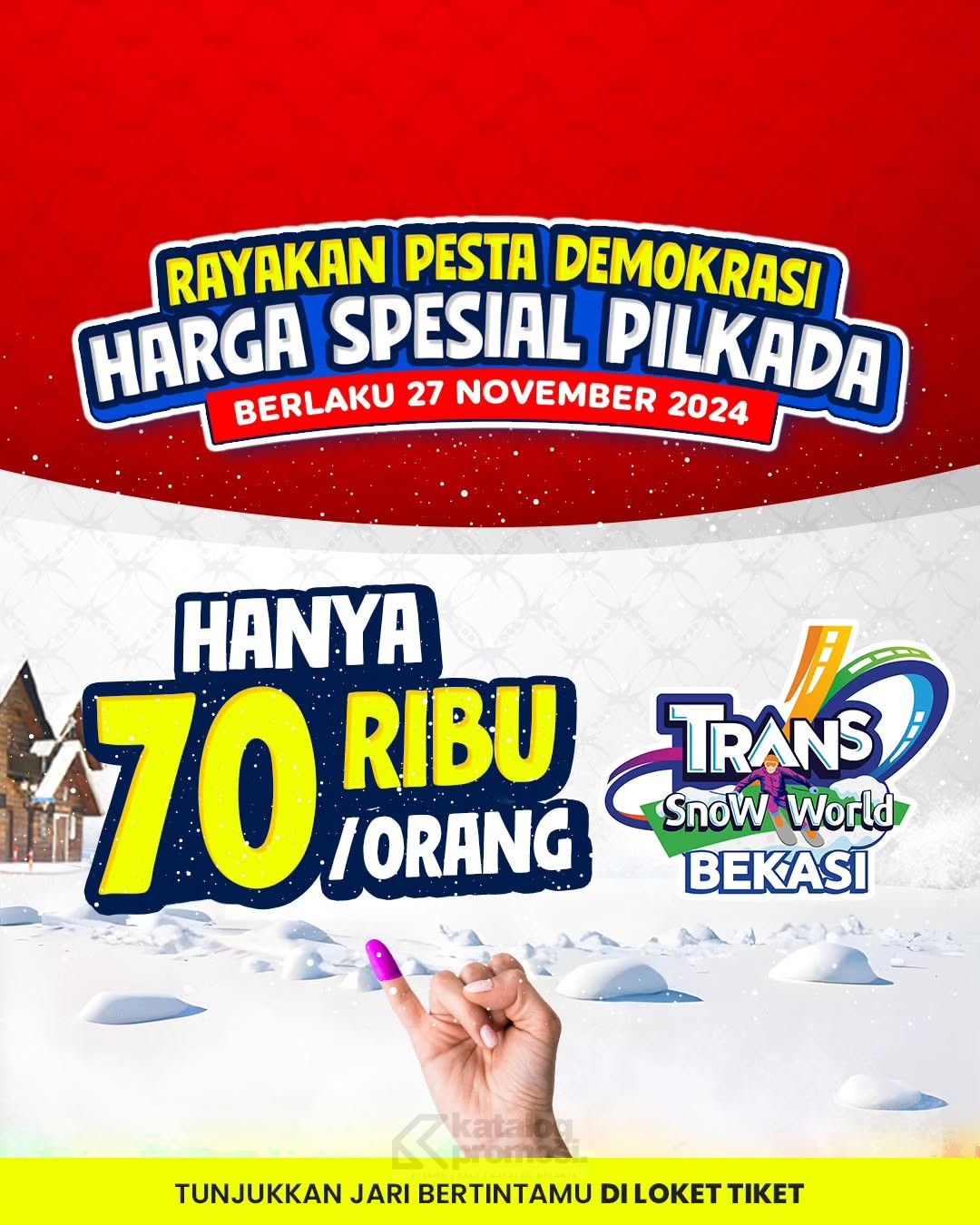 Berbagai Diskon dan Promo Asyik yang Bisa Kamu Dapat Usai Nyoblos di Pilkada 2024