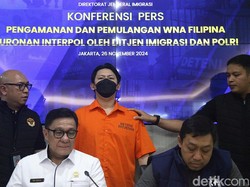 Video: Tampang Buronan Filipina yang Diamankan Polri-Imigrasi