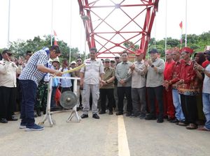 Dukung Akses Transportasi, Jembatan Tumbang Manjul Diresmikan