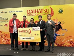 Indonesia Masters 2025 Digelar Januari, Total Hadiahnya Naik