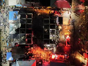 Tempat Pelelangan Ikan di Kendari Ludes Terbakar